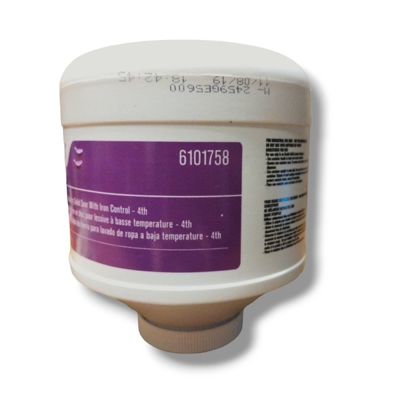 Ecolab Aquanomic 2.0 Low Temp Laundry Solid Sour Iron Control 6101758 6lbs - Picture 2 of 5